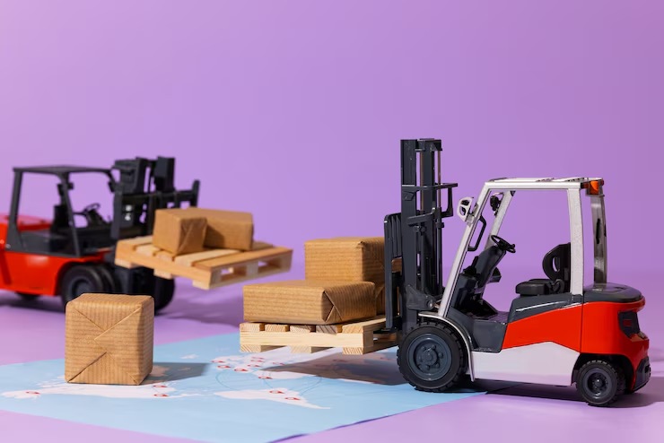 Supply chain representation still life