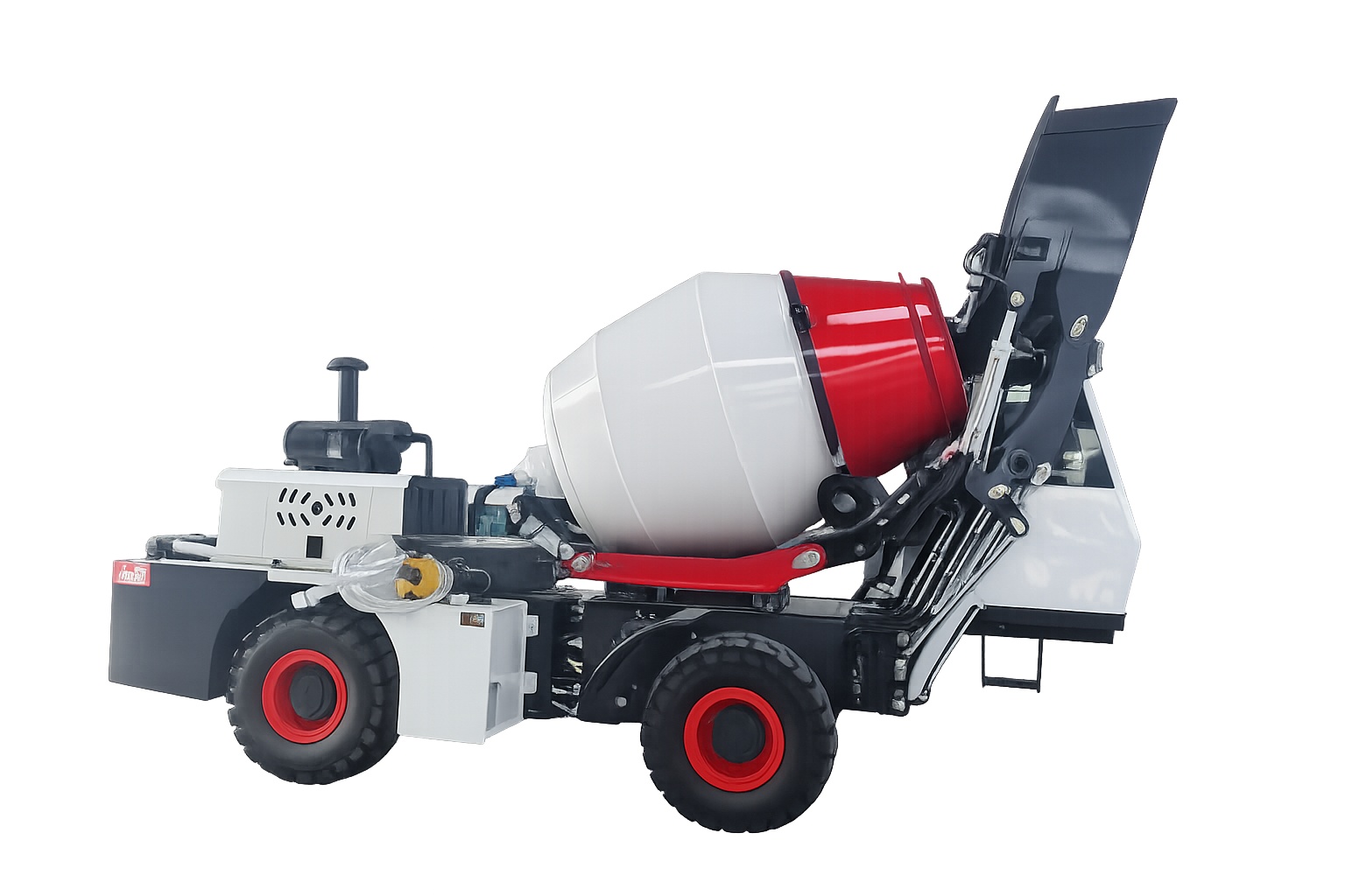 Self Loading Concrete Mixer