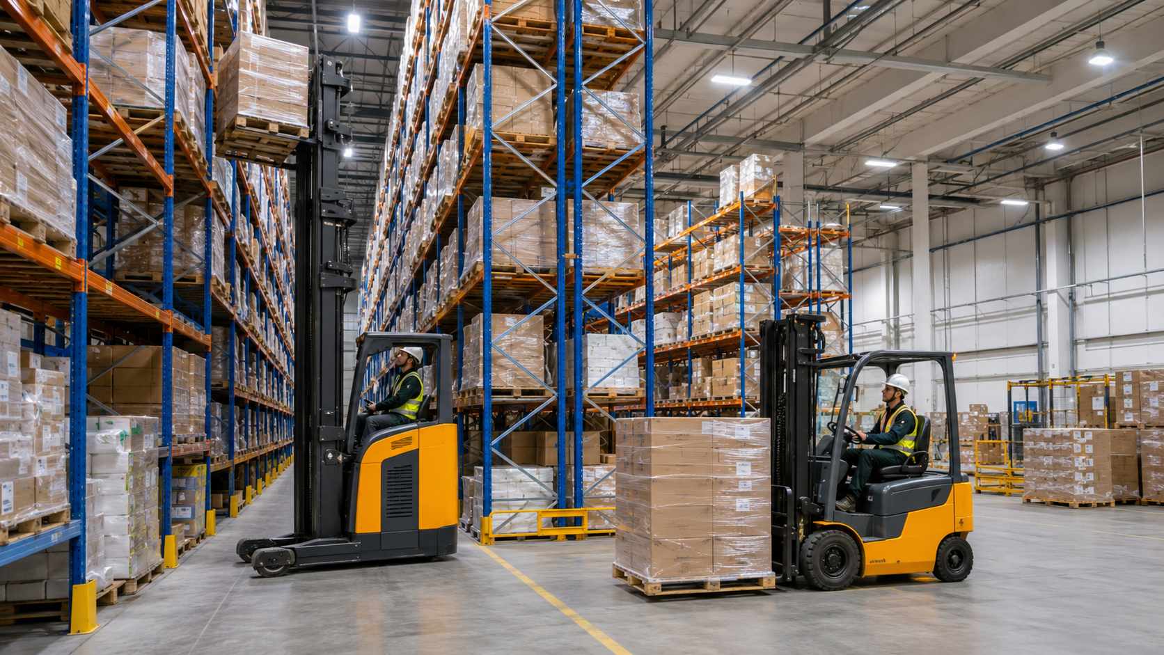 Reach Truck vs Electric Forklift for High Rack Storage