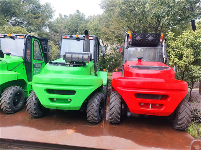 Rough Terrain Forklift Ground Clearance: Why It Matters on Uneven Sites插图2 3and3.5ton 2and4-wheel drive rough terrain forklift