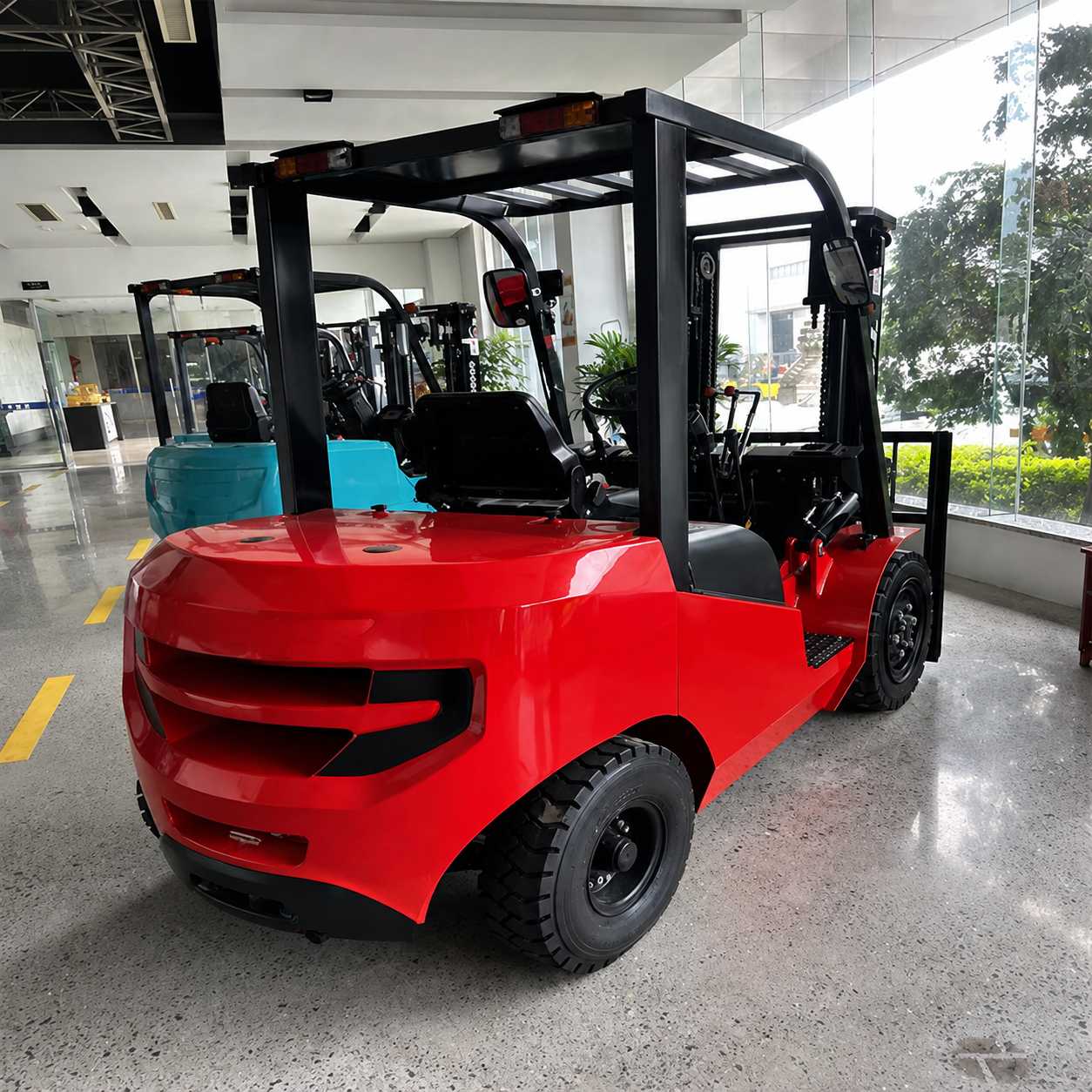 Forklift Tires: Match the Tire to the Floor and Load插图2 3-3.5T model Internal Combustion Counterbalance Forklift
