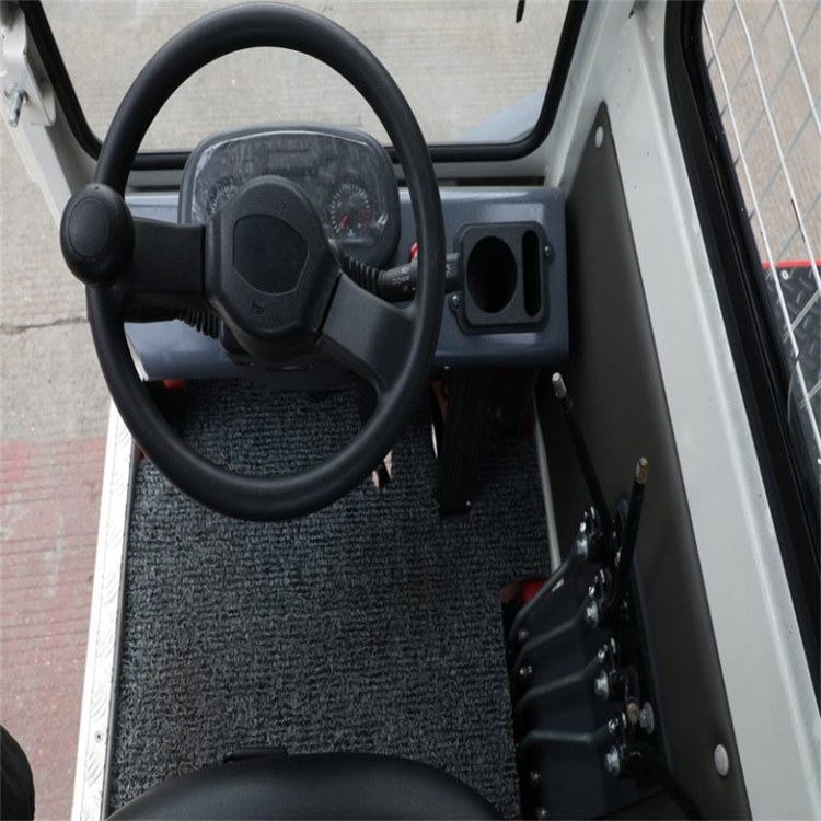Side Loader Forklift Aisle Width for Pipes and Steel Storage插图2 Side loader configuration for long material handling